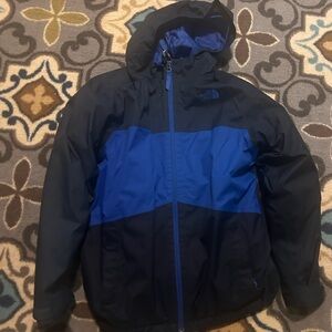 North face coat kids large